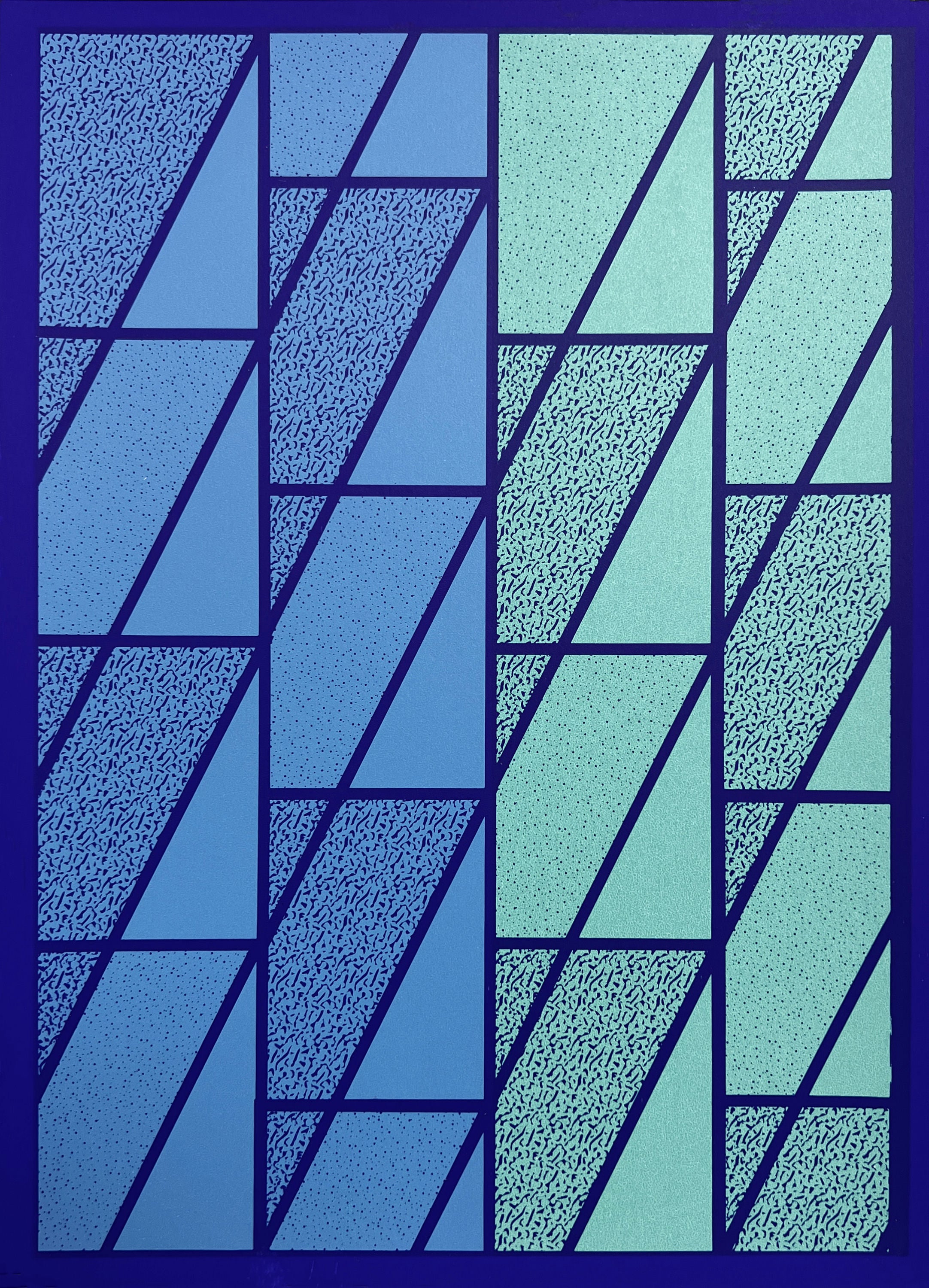 Stained Glass Windows (Triangles)